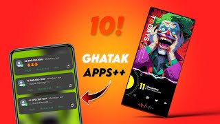 10 Exciting New Android Customization Hacks and Secret Apps For Pro Users 😱 Best Apps [upl. by Eachelle]