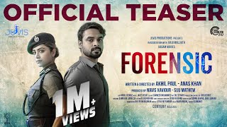 FORENSIC  Malayalam Movie Official Teaser  Tovino Thomas  Mamtha Mohandas Akhil Paul Anas Khan [upl. by Sherill732]