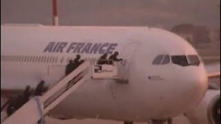 Air France Flight 8969  Hijack Footage [upl. by Shaffer784]