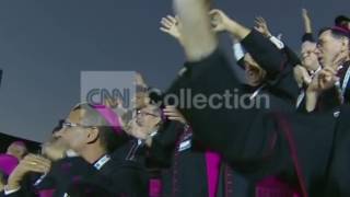 BRAZILBISHOPSCARDINALS DANCE AT WORLD YOUTH DAY [upl. by Annazor]