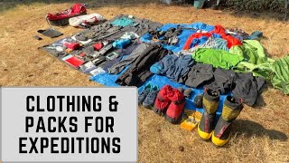 Clothing amp Large Packs for 6000m Peaks [upl. by Mcmullan58]