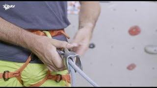 Climb Safe How to belay with the ATC [upl. by Aiker]