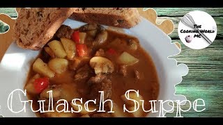 Gulaschsuppe  All in One  aus der Monsieur Cuisine Plus ® The Cooking World MC [upl. by Auqinihs684]