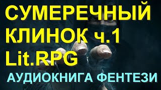 Аудиокнига Сумеречный клинок LitRPG ЛитРПГ Попаданцы Фантастика Фентези Хорошая фантастика [upl. by Eldrida]