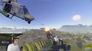 THE NEW CONTROVERSIAL MINIGUN VS THE NEW BUFFED ATTACK HELICOPTER [upl. by Venezia]