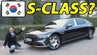 Can this Genesis G90 beat SClass A8 and 7 Series REVIEW [upl. by Enyalaj]