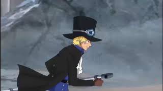 Sabo vs Burgess Sabo save luffy [upl. by Sedlik]