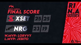 RVL NRG vs XSET  Roblox Volleyball 42 S9 Qualifiers [upl. by Aisya879]