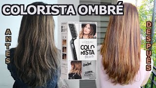 Colorista OMBRÉ  en cabello oscuro teñido [upl. by Doroteya564]