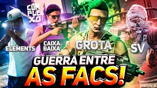 GUERRA ENTRE TODAS AS FACS DO CPX no GTA RP [upl. by Rhetta]