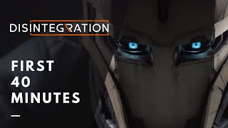 DISINTEGRATION First 40 Minutes of Gameplay Xbox One [upl. by Arreip]