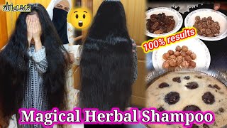 Magical Herbal Shampoo  100 hair growth  BinteSaeed Kitchen and life [upl. by Yztim]