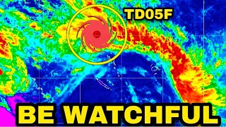 TD05F Can Become A tropical cyclone Fiji weather News [upl. by Veronike]