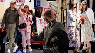 London Street Style Spring Fashion Trends 2023 [upl. by Tryck]