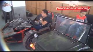 250CC ZTR Trike Roadster Experience by Peru Customer [upl. by Soutor305]