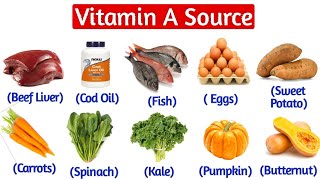 Vitamin A Foods  Vitamin A Rich Foods  Richest Source of Vitamin A [upl. by Ahsataj]