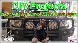 New Stedi Spotties TypeX EVO 85 Inch Led Driving Lights [upl. by Nessy]