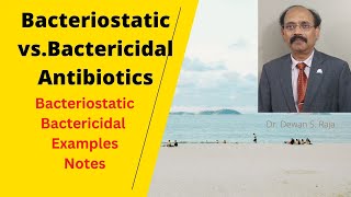 Bacteriostatic vs Bactericidal Antibiotics [upl. by Boswall]