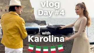 4 Days with Karolina Protsenko in Italy 🇮🇹  vlog 2024 [upl. by Llehcram]