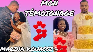 sr MARINA KOUASSI💞TÉMOIGNAGEJAI ÉTÉ COMPLEXÉE DE TAILLE😇 WAOUH JE SUIS MARIÉEMESSAGE ÉDIFIANT🔥 [upl. by Hera]