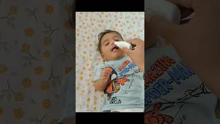 How to put nasal drops in babys nose viral babycare [upl. by Etnor]