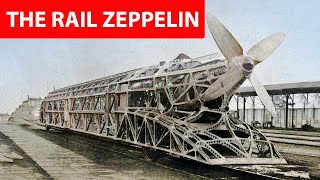 The Rail Zeppelin  Schienenzeppelin 1930 4k Colourised [upl. by Yanaton]