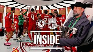 Amazing UNSEEN Footage From Wembley  Chelsea 01 Liverpool  INSIDE  Carabao Cup Final [upl. by Eileen]