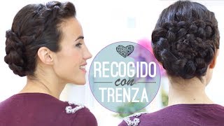 Recogido de trenzas romántico [upl. by Habeh]