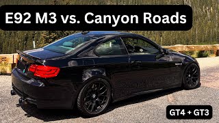 Why the e92 m3 is a canyon carver POV [upl. by Tews]