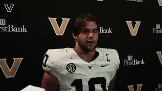 Vanderbilt Football  Langston Patterson Georgia State Postgame [upl. by Asseret704]