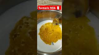 Turmeric Milk  Golden Milk  Haldi wala doodh  Benefits of Turmeric Milk  shortsvideo [upl. by Alram]