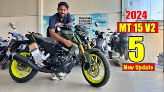 2024 Yamaha MT 15 v2 All New Update Best Bike Under 2 Lakh [upl. by Yolanthe]