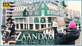 Walking Tour in Zaandam  Centrum  The great shopping area  2023  4k [upl. by Nnylkoorb]