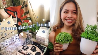 AFFORDABLE SHOPEE ROOM DECOR HAUL  nordic finds organizers beddings tapestry wall  Ara Joyce [upl. by Killen903]