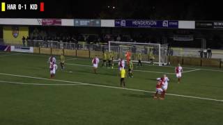 HIGHLIGHTS  Harrogate Town vs Kidderminster Harriers [upl. by Annalise]