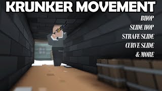 STEPBYSTEP Guide to Advanced Krunker Movement [upl. by Aliekat193]