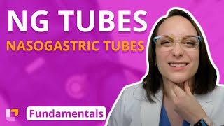 Nasogastric NG Tubes  Fundamentals of Nursing  Practice amp Skills  LevelUpRN [upl. by Jannel]