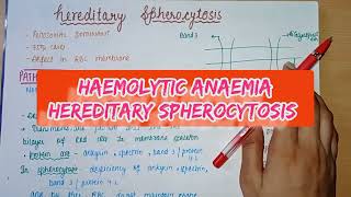 HEREDITARY SPHEROCYTOSIS  Patho symptoms Diagnosis amp treatment  HAEMOLYTIC ANAEMIA  part 2 [upl. by Lazar]