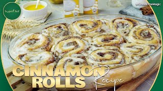 Classic Cinnamon Rolls Recipe By SuperChef [upl. by Harbert833]