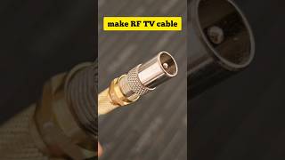 make RF TV cable antenna amazing dtv [upl. by Enimsay646]