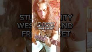 Free preset  STL tones TONALITY Wes Borland louramosguitar wesborland alphacabs louramos [upl. by Anifled]