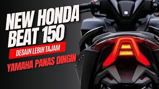 INI DIA Desain All New Honda Beat 150 Semakin Jelas Terungkap  Berikut Spesifikasinya [upl. by Power]