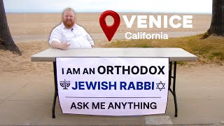 Jewish Rabbi Answers Tough Questions On The Street [upl. by Lebasile]