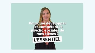 Les compétences psychosociales  les vidéos expert ÊtrePROF [upl. by Divadnahtanoj55]