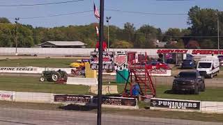 Sandusky Speedway Cavalcade Ohio Wheelman Super Series Feature Part 1 10123 [upl. by Tigirb]