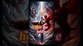 dont skip this video Im just your savior lets defeat a devil 👿👿👿 jesus devil [upl. by Eeladnerb]