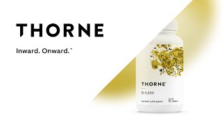 Vitamin D5000 Supplement  Thorne® [upl. by Ailad]