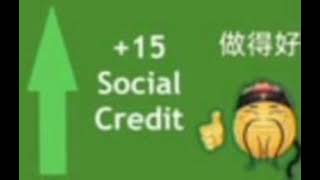 Social Credit meme [upl. by Rialc]