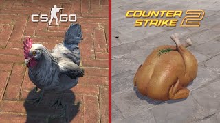 CS2 Easter Eggs vs CSGO [upl. by Tasia927]