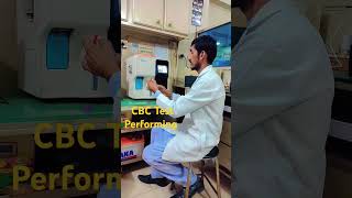 How To Run CBC Test on Sysmex hospital labtest hematology sysmex cbc shorts ytshorts [upl. by Sawyere]